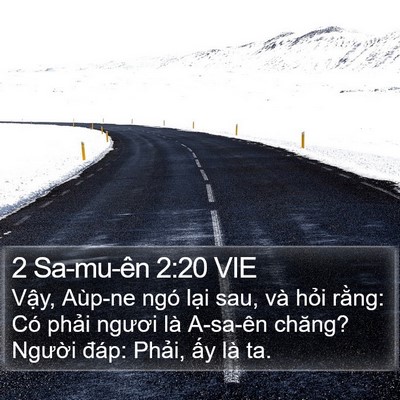 2 Sa-mu-ên 2:20 VIE Bible Verse Image