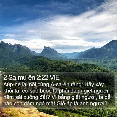 2 Sa-mu-ên 2:22 VIE Bible Verse Image