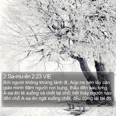 2 Sa-mu-ên 2:23 VIE Bible Verse Image