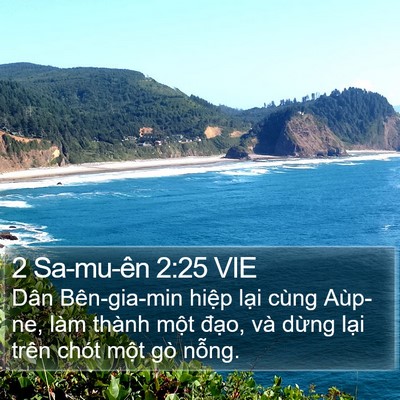 2 Sa-mu-ên 2:25 VIE Bible Verse Image