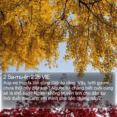 2 Sa-mu-ên 2:26 VIE Bible Verse Image