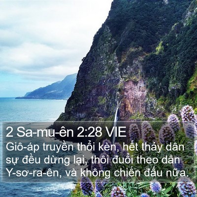 2 Sa-mu-ên 2:28 VIE Bible Verse Image