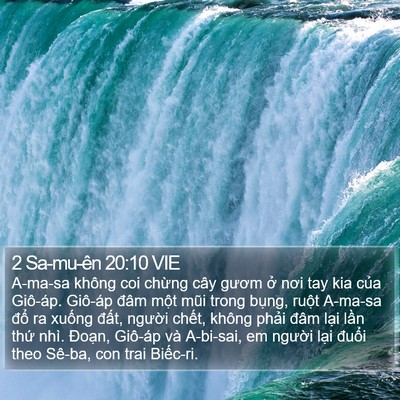 2 Sa-mu-ên 20:10 VIE Bible Verse Image