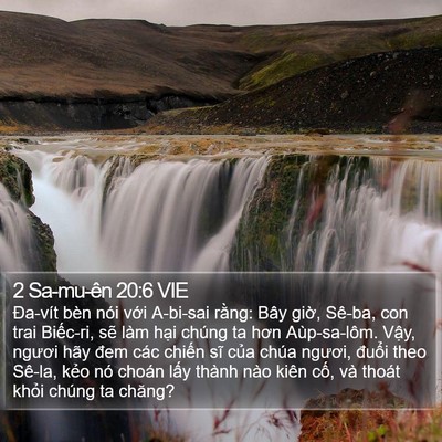 2 Sa-mu-ên 20:6 VIE Bible Verse Image