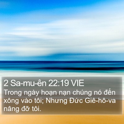 2 Sa-mu-ên 22:19 VIE Bible Verse Image