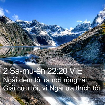 2 Sa-mu-ên 22:20 VIE Bible Verse Image