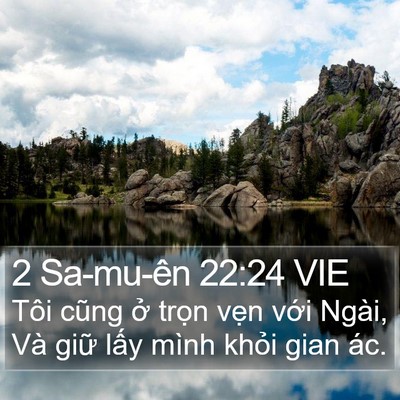 2 Sa-mu-ên 22:24 VIE Bible Verse Image