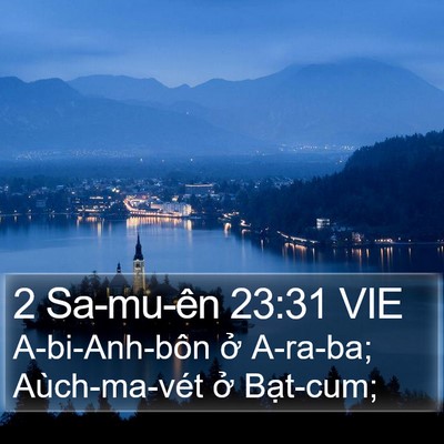 2 Sa-mu-ên 23:31 VIE Bible Verse Image