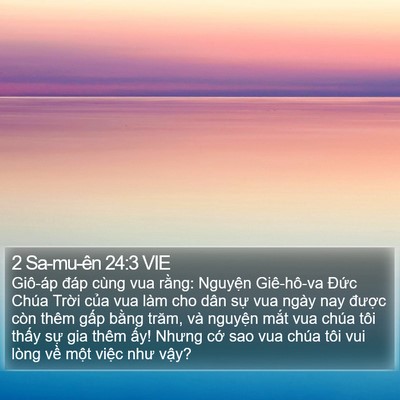 2 Sa-mu-ên 24:3 VIE Bible Verse Image