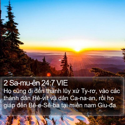 2 Sa-mu-ên 24:7 VIE Bible Verse Image