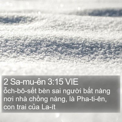 2 Sa-mu-ên 3:15 VIE Bible Verse Image