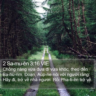 2 Sa-mu-ên 3:16 VIE Bible Verse Image