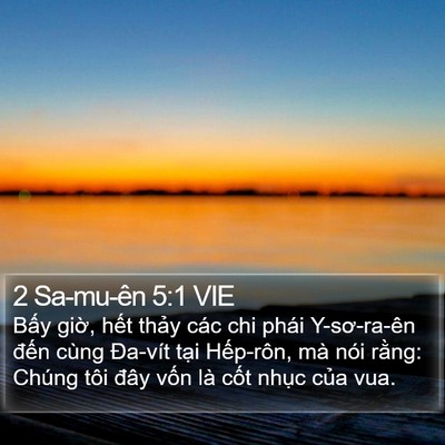 2 Sa-mu-ên 5:1 VIE Bible Verse Image