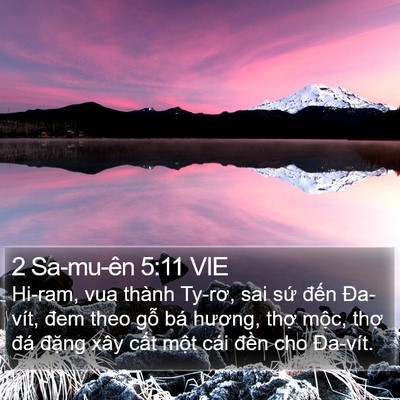 2 Sa-mu-ên 5:11 VIE Bible Verse Image