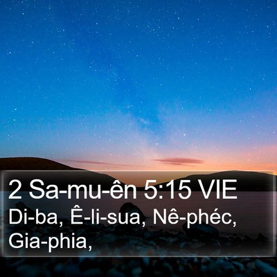2 Sa-mu-ên 5:15 VIE Bible Verse Image