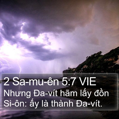 2 Sa-mu-ên 5:7 VIE Bible Verse Image