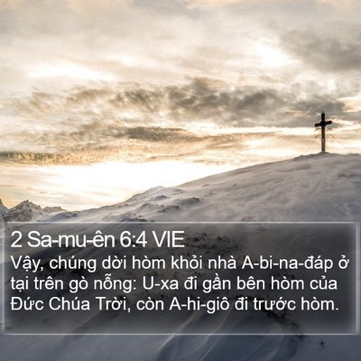 2 Sa-mu-ên 6:4 VIE Bible Verse Image