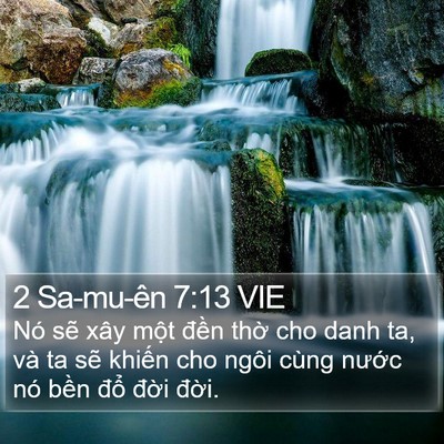 2 Sa-mu-ên 7:13 VIE Bible Verse Image