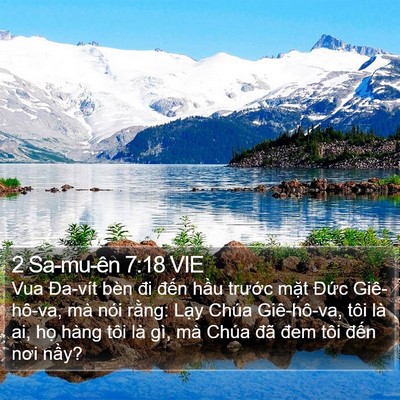 2 Sa-mu-ên 7:18 VIE Bible Verse Image