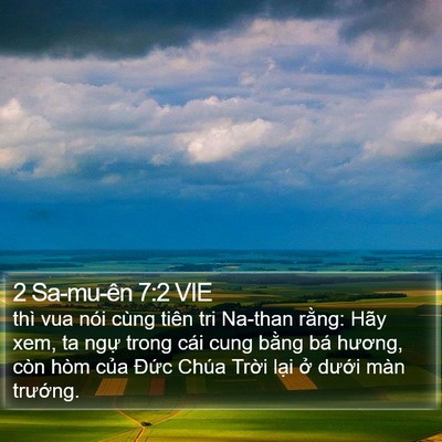 2 Sa-mu-ên 7:2 VIE Bible Verse Image