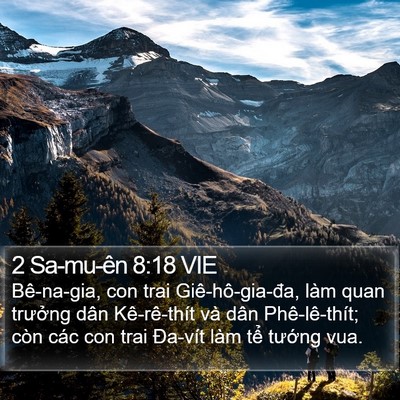 2 Sa-mu-ên 8:18 VIE Bible Verse Image