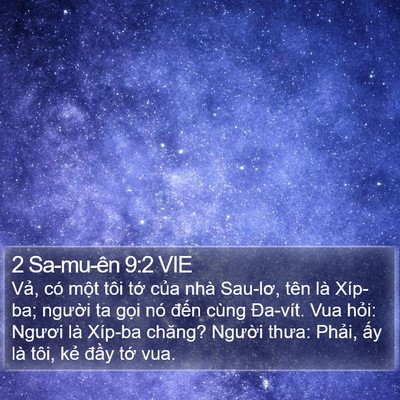 2 Sa-mu-ên 9:2 VIE Bible Verse Image