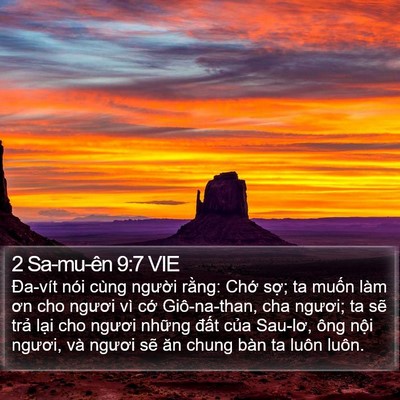 2 Sa-mu-ên 9:7 VIE Bible Verse Image