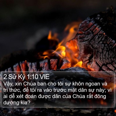 2 Sử Ký 1:10 VIE Bible Verse Image
