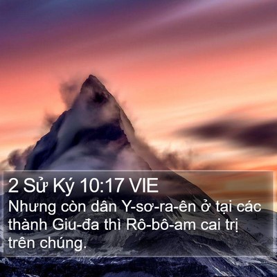 2 Sử Ký 10:17 VIE Bible Verse Image