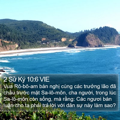 2 Sử Ký 10:6 VIE Bible Verse Image