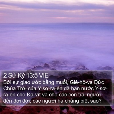2 Sử Ký 13:5 VIE Bible Verse Image