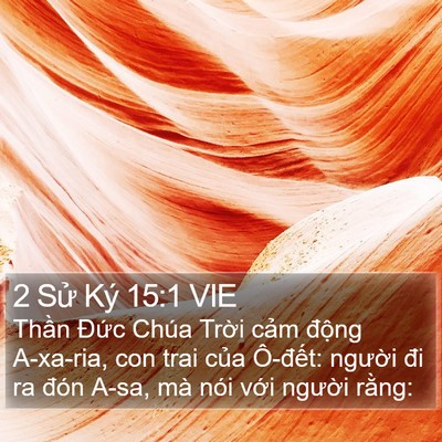 2 Sử Ký 15:1 VIE Bible Verse Image