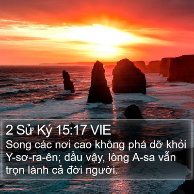 2 Sử Ký 15:17 VIE Bible Verse Image