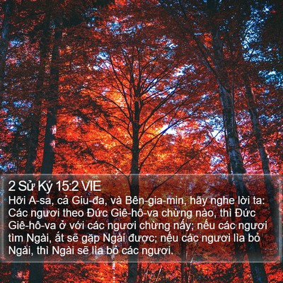 2 Sử Ký 15:2 VIE Bible Verse Image