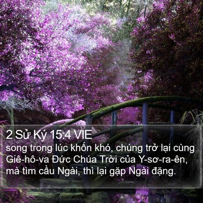 2 Sử Ký 15:4 VIE Bible Verse Image