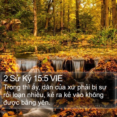 2 Sử Ký 15:5 VIE Bible Verse Image