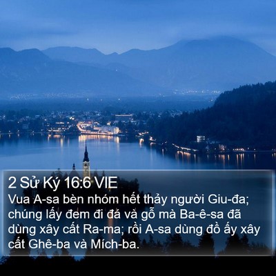 2 Sử Ký 16:6 VIE Bible Verse Image