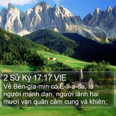 2 Sử Ký 17:17 VIE Bible Verse Image