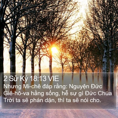 2 Sử Ký 18:13 VIE Bible Verse Image