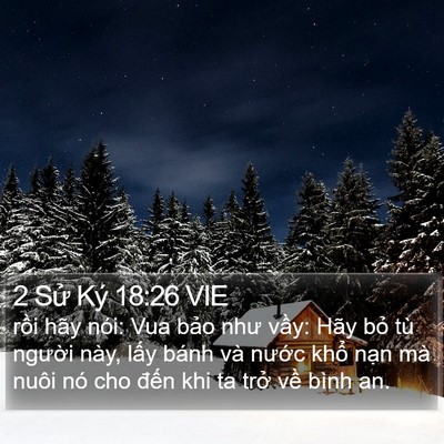 2 Sử Ký 18:26 VIE Bible Verse Image