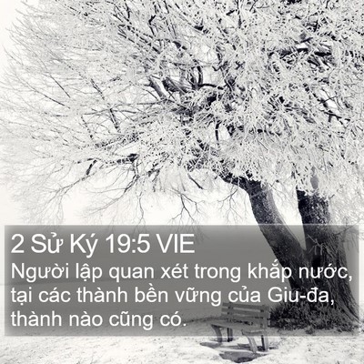 2 Sử Ký 19:5 VIE Bible Verse Image