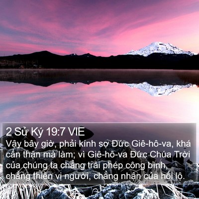 2 Sử Ký 19:7 VIE Bible Verse Image