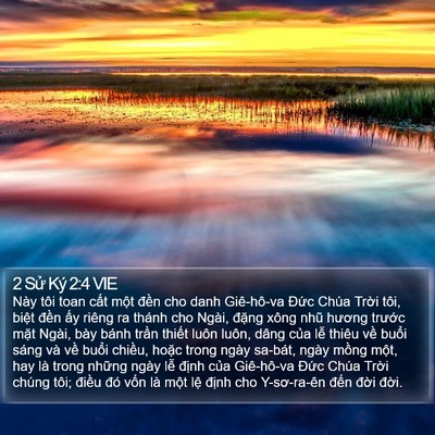 2 Sử Ký 2:4 VIE Bible Verse Image