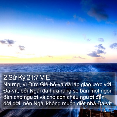 2 Sử Ký 21:7 VIE Bible Verse Image