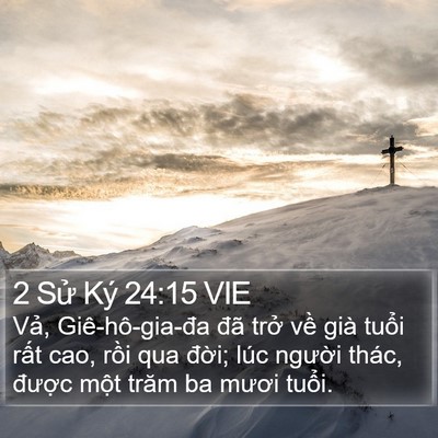 2 Sử Ký 24:15 VIE Bible Verse Image