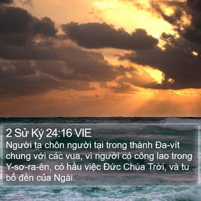 2 Sử Ký 24:16 VIE Bible Verse Image