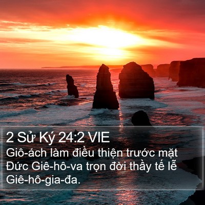2 Sử Ký 24:2 VIE Bible Verse Image