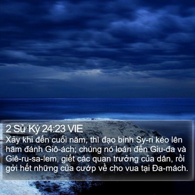 2 Sử Ký 24:23 VIE Bible Verse Image