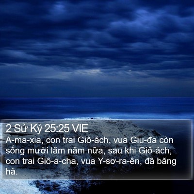 2 Sử Ký 25:25 VIE Bible Verse Image