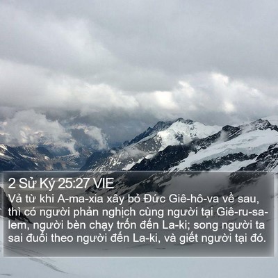 2 Sử Ký 25:27 VIE Bible Verse Image